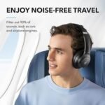 soundcore by Anker Q20i Hybrid Active Noise Cancelling Headphones, Wireless Over-Ear Bluetooth