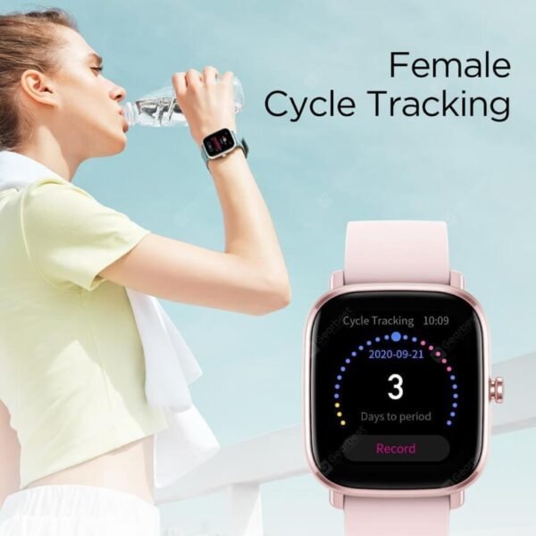 Amazfit GTS 2 Mini Sports Smartwatch GPS Bluetooth 5.0 Female Cycle Tracking Smart Watch For Android iOS Phone - GTS 2 Mini SPAIN