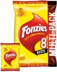 Fonzies Gli Originali, Croccantini di Mais al Formaggio, Cotti al Forno, 188g (multipack 8 bustine da 23,5g)