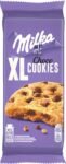 Milka, Cookies XL Choco, Biscotto Maxi Croccante con Golose Pepite di Cioccolato al Latte Milka, con Latte Alpino, Cacao Sostenibile, 184g (8 biscotti da 23g) (Confezione da 6)