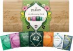 Pukka Tisane Discovery Chest, Confezione Regalo Tisane Biologiche Assortite, 6 Gusti, per Rilassare e Risvegliare i Sensi, Cofanetto in Bambù Sostenibile e Riutilizzabile, Idea Regalo, 42 Filtri