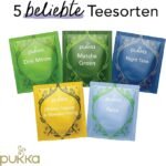 Pukka Tisane Favourites Collection, Confezione Regalo Tisane Biologiche Pukka più Apprezzate, 5 Gusti, Deliziose Erbe Biologiche, Per Una Dose Quotidiana Di Benessere e Gusto, Idea Regalo, 30 Filtri