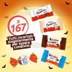 Kinder Happy Moments - 167 Cioccolatini Assortiti Kinder, Mix di Snack Dolci in Formato Mini, Ideali da Condividere a Feste e Compleanni, Maxi Confezione da 1039 gr