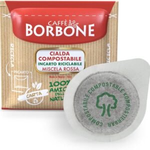 Caffè Borbone Cialda Compostabile, Miscela Rossa - 150 Cialde - Sistema ESE