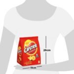 Cipster the Original, Chips di Patate Croccanti, Gusto Leggero e Forma Iconica, 132g (multipack 6 bustine da 22g) (Confezione da 3)